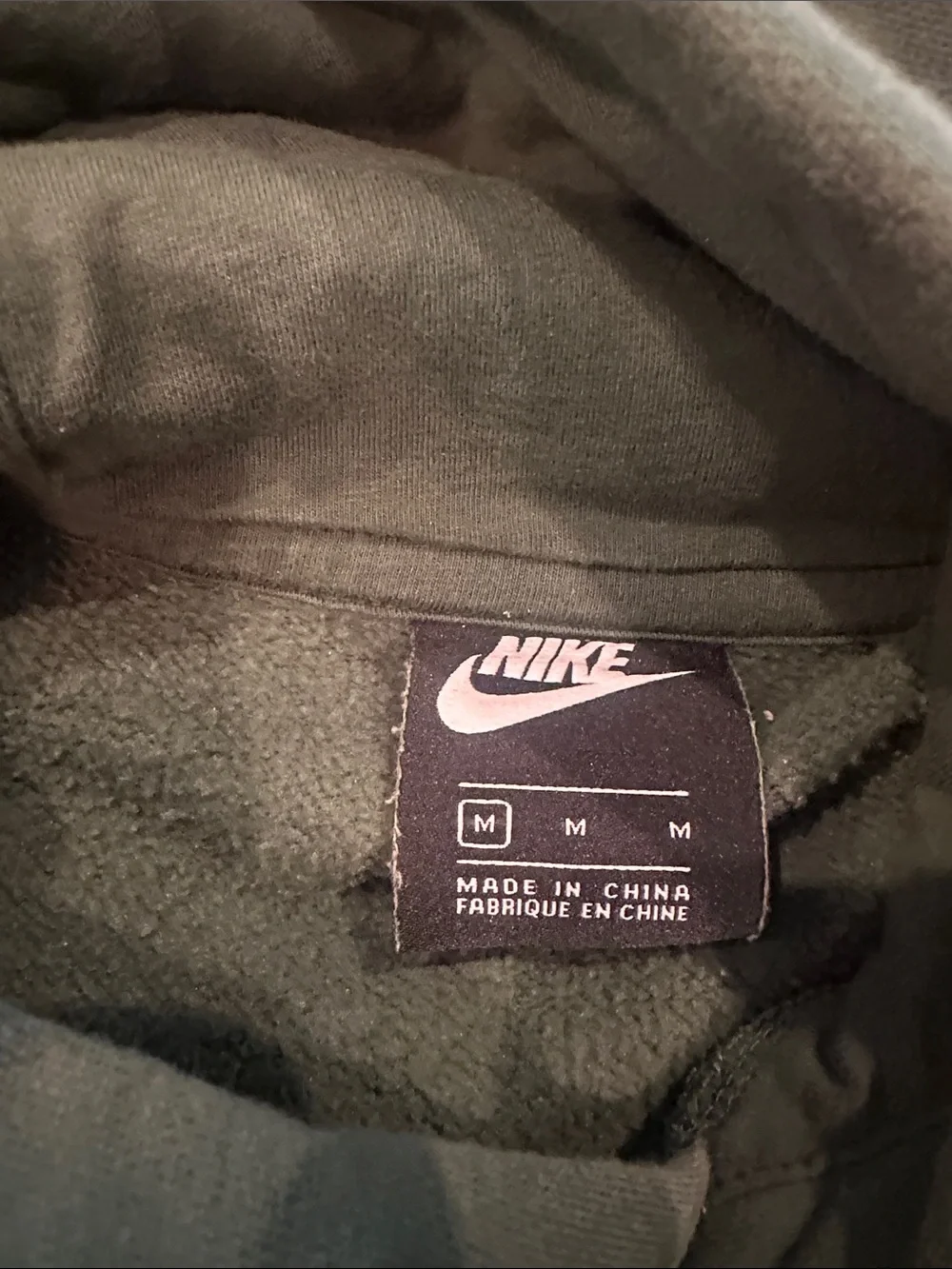 Nike Green Pullover Hoodie with White Swoosh